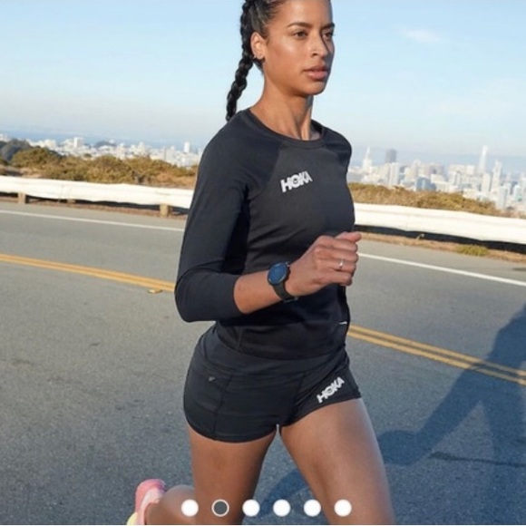 NEW W TAGS HOKA 3” Performance Shorts - With Side Pockets & Recycled Materials - Picture 8 of 10